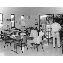 Aitkenvale Library adult section, Townsville, 1978