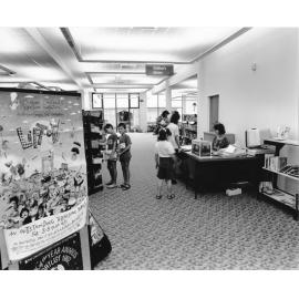 Aitkenvale Library children's area, Aitkenvale, Townsville, 1992
