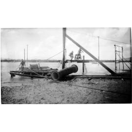 Pressure main, Ross River, Townsville, February 1939. 