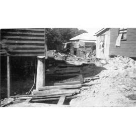 Excavation in solid rock, sewerage scheme, Stanley Street, Townsville. 