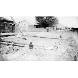[Works site] Sewerage and drainage, South Townsville. 