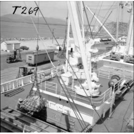 Wharf operations, Townsville. 