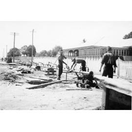 [Works site] Sewerage and drainage, South Townsville, 1938