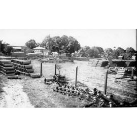 Pipe yard, Bell Street, South Townsville. 