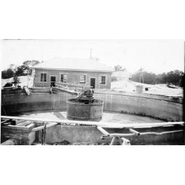 Treatment works, Clarifier, Townsville, January 1938. 