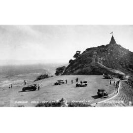 Parking area at the top of Castle Hill, Townsville. 
