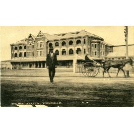 Townsville railway station. 