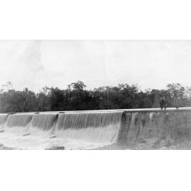 Gleeson's weir, Townsville, 1934. 