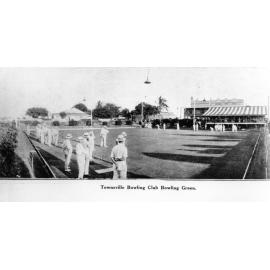 Townsville Bowling Club green, Townsville, April 1929. 