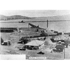 Harbour improvements, South Townsville, Townsville, 1944