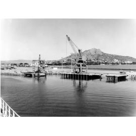 Roll on roll off terminal, Townsville harbour, 1969 