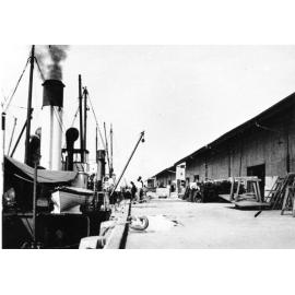 Jetty wharf, Townsville harbour