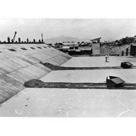 Zinc concentrate store, Townsville harbour, early thirties. 