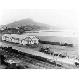 Townsville wharves, 1924 
