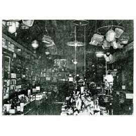 Interior of Willmett's fancy goods department, Townsville. 1897