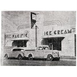 Peter Phillips' Pacific Ice Cream premises, Flinders Street, Townsville, 1939