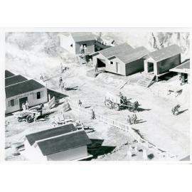 Model of early Townsville, Clifton and Aplin Brothers