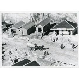 Model of early Townsville, Clifton and Aplin Brothers
