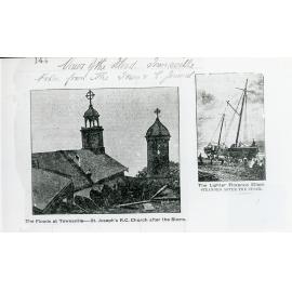 Views of the flood, Townsville, 1892 from the Town and Country Journal