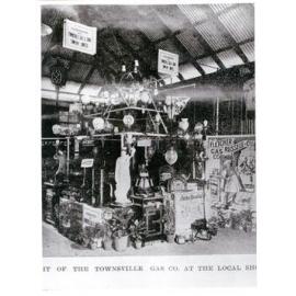 Townsville Gas & Coke Company Ltd. display at the Townsville show, 1901
