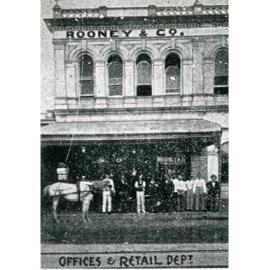 Rooney & Co. offices and retail department, Flinders Street, Townsville, 1906