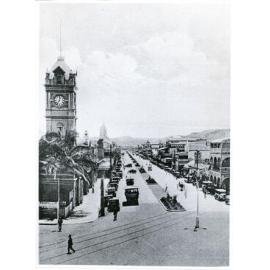 Flinders Street looking west from Denham Street, Townsville, circa 1925