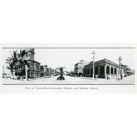 The intersection of Flinders Street and Denham Street, Townsville, 1928