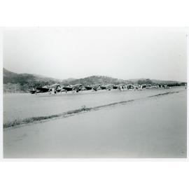 76 Squadron Aerocobras, the Weir School strip, Townsville, 1942