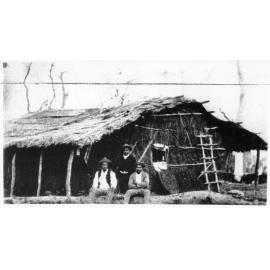 Australian South Sea Islander quarters on a sugar plantation, Lower Burdekin, ca.1900