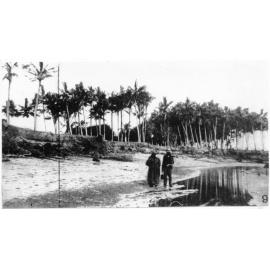 A South Sea Islander couple repatriated to their home island, ca.1904
