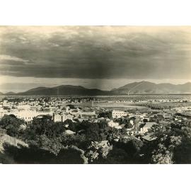 View of city area and South Townsville, ca 1920