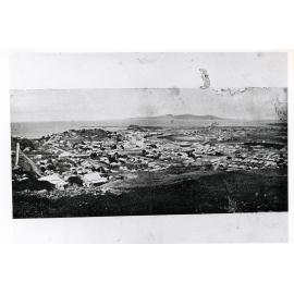 General view of the east and south wards, Townsville. View taken from Cooke Hill before the storm. 1903