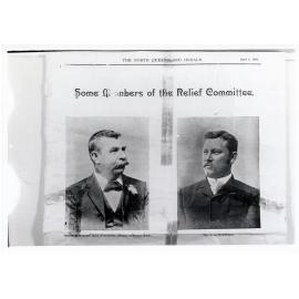 Some members of the Relief Committee, Mr W.A. Ackers and Mr. R.A. Wakeford. 1903