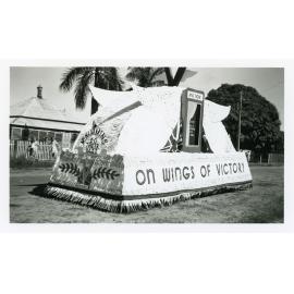 McKimmins float in the Victory parade, Townsville, 10 June 1946