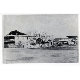 Damage to buildings caused by Cyclone Leonta, Townsville, 1903