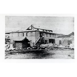 Damage to buildings caused by Cyclone Leonta, Townsville, 1903