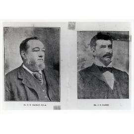 Some members of the Relief Committee, Mr P.F. Hanran M.L.A. and Mr. J.N. Parkes, 1903