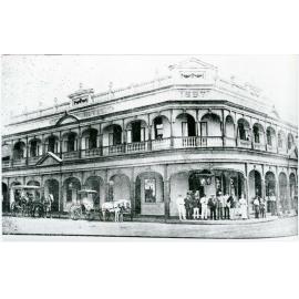 Lowth's Hotel, corner of Flinders and Stanley Streets, Townsville, 1906