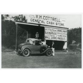 Cottrell's general store, Bundock Street, Belgian Gardens, Townsville prior to 1944