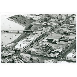 View of the Townsville city area, 1975