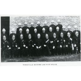 Townsville Mounted and Foot Police, circa 1900