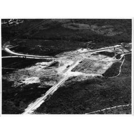 Bohle saleyards, Townsville. Aerial view , 14 June 1966 