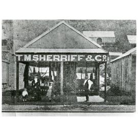 Premises of T. M. Sherriff and Co., Townsville