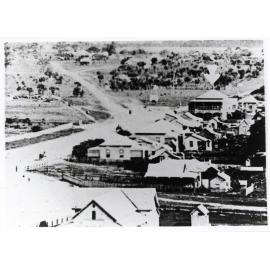 Derwent Hotel, (later Queen's Park Hotel), corner of Eyre and Gregory Streets, North Ward, Townsville