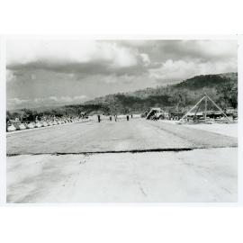 Construction of an igloo at the United States 4th Air Depot, Mount Louisa, Townsville, 1942
