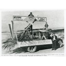 A.R.P. Wardens float in the Victory Parade, Townsville, 10 June 1946