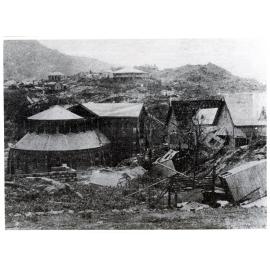 St. James Cathedral and Rectory after Cyclone Leonta, 1903