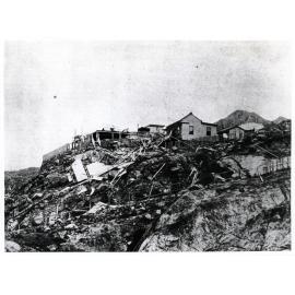 Mr. James Tait's residence, Melton Hill, after Cyclone Leonta, March 1903