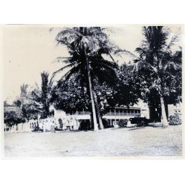 View of the Queen's Hotel from the Strand, Townsville, 1932