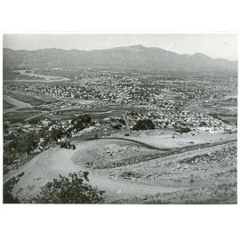 View of the Castle Hill car park, Townsville, 1940